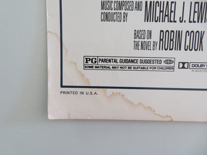 SPHINX US INSERT POSTER FRANK LANGELLA LESLEY ANNE-DOWN 1981 - Rendezvous Cinema