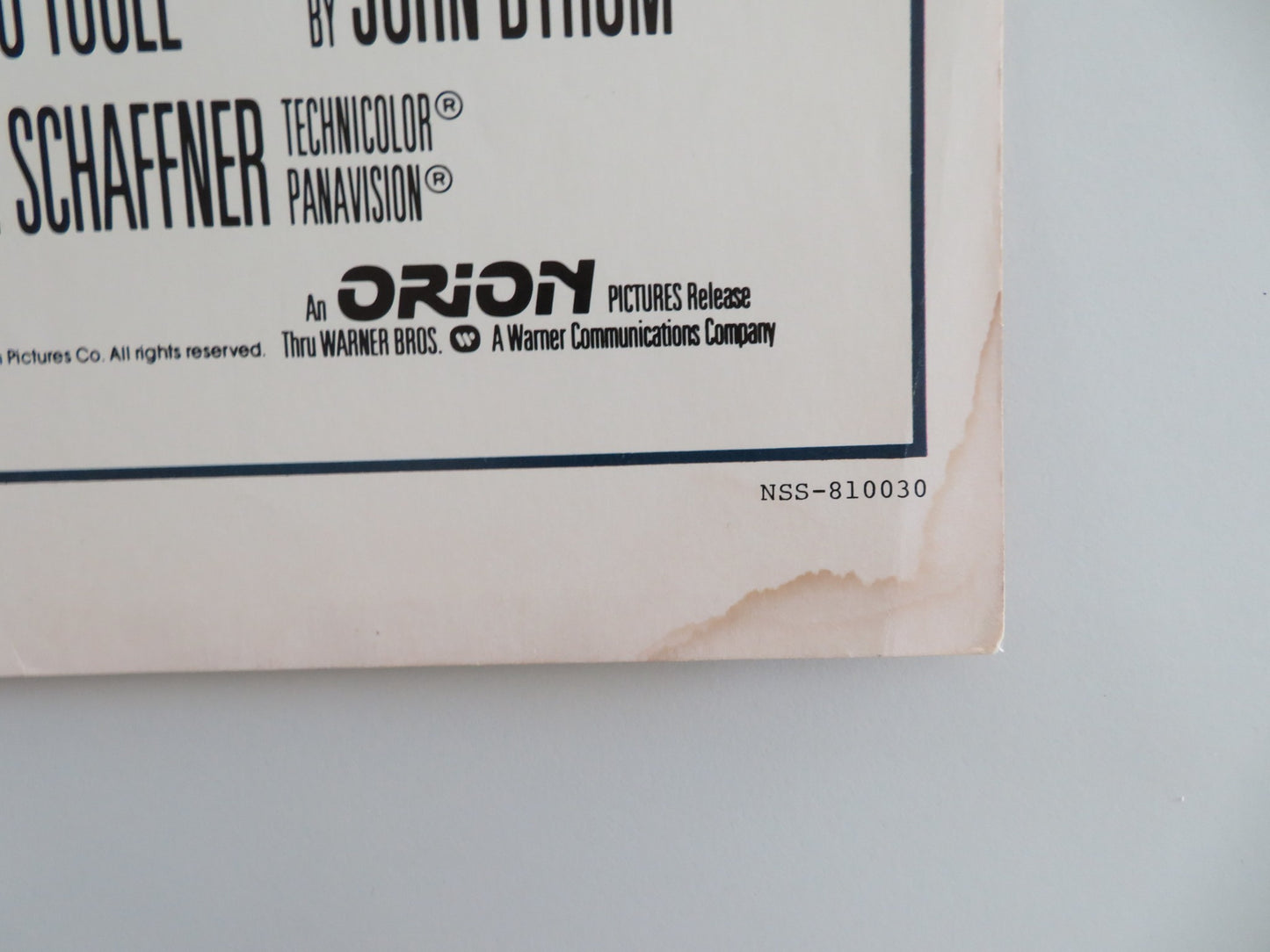 SPHINX US INSERT POSTER FRANK LANGELLA LESLEY ANNE-DOWN 1981 - Rendezvous Cinema