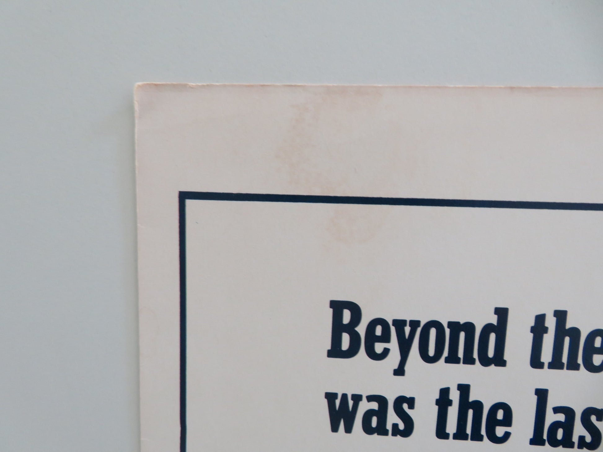 SPHINX US INSERT POSTER FRANK LANGELLA LESLEY ANNE-DOWN 1981 - Rendezvous Cinema