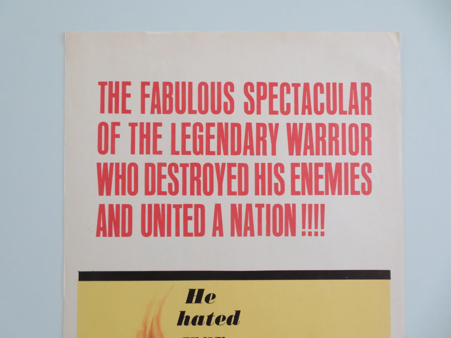 DUEL OF CHAMPIONS US INSERT POSTER ALAN LADD FRANCA BETTOIA 1964 - Rendezvous Cinema