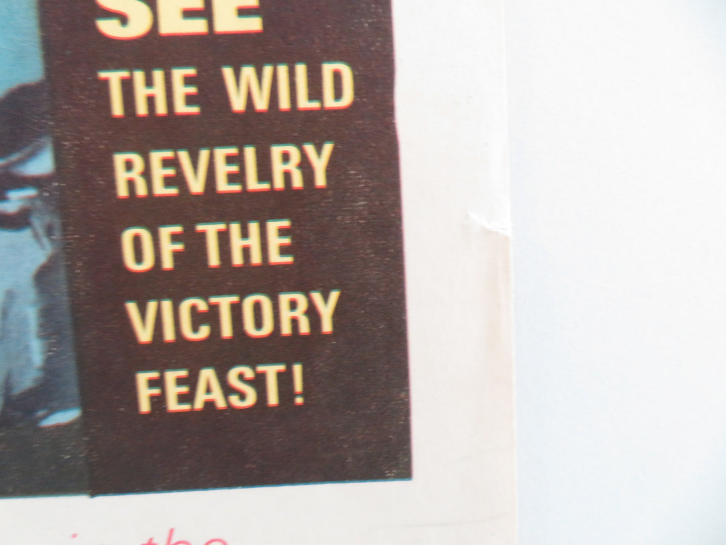 DUEL OF CHAMPIONS US INSERT POSTER ALAN LADD FRANCA BETTOIA 1964 - Rendezvous Cinema