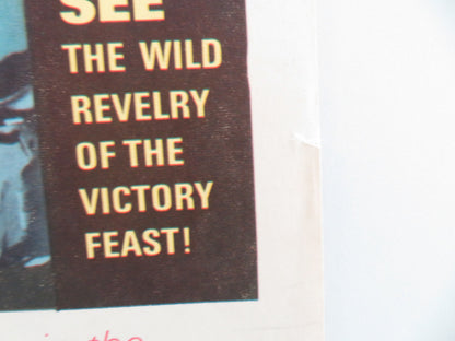 DUEL OF CHAMPIONS US INSERT POSTER ALAN LADD FRANCA BETTOIA 1964 - Rendezvous Cinema