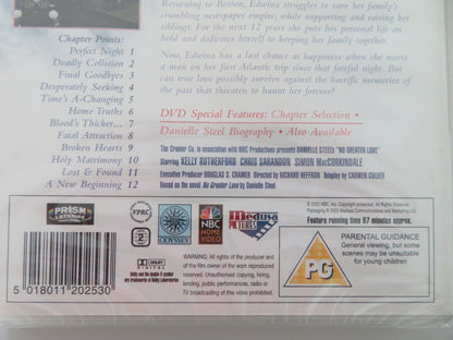 DANIELLE STEEL'S NO GREATER LOVE (DVD) KELLY RUTHERFORD 1995 REGION 2 - Rendezvous Cinema