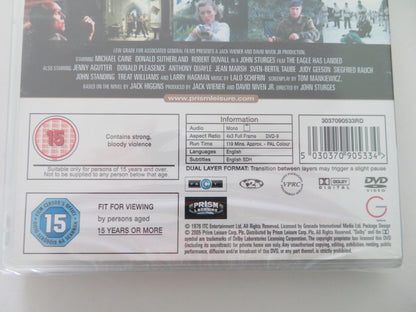 THE EAGLE HAS LANDED - B (DVD) MICHAEL CAINE DONALD SUTHERLAND 1976 REGION 2 - Rendezvous Cinema