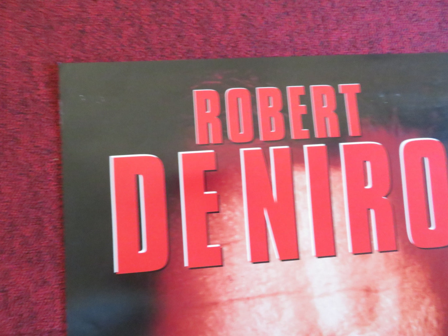 THE FAN US ONE SHEET ROLLED POSTER ROBERT DE NIRO WESLEY SNIPES 1996 - Rendezvous Cinema