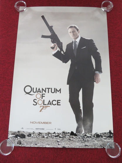 QUANTUM OF SOLACE - B ONE SHEET ROLLED POSTER DANIEL CRAIG OLGA KURYLENKO 2008 - Rendezvous Cinema