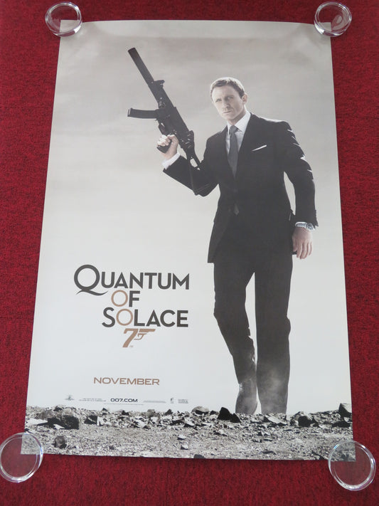 QUANTUM OF SOLACE - B ONE SHEET ROLLED POSTER DANIEL CRAIG OLGA KURYLENKO 2008 - Rendezvous Cinema