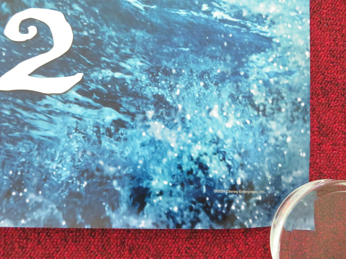 MOANA 2 - C ONE SHEET ROLLED POSTER DISNEY AULI'L CRAVALHO DWAYNE JOHNSON 2024 - Rendezvous Cinema