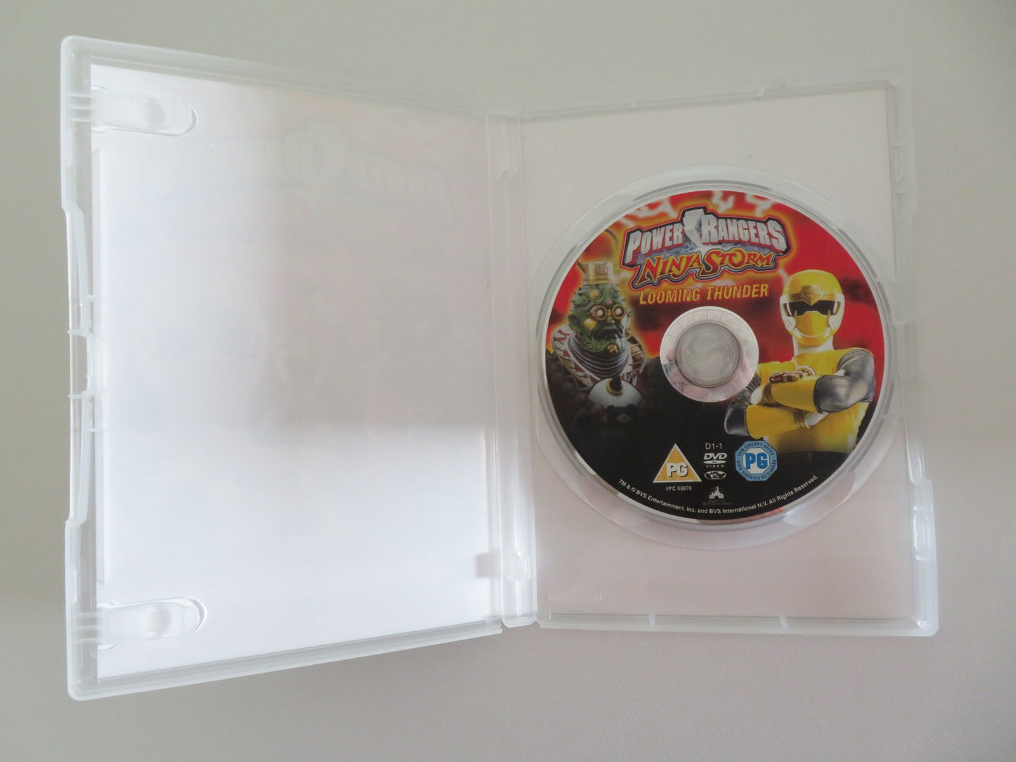 POWER RANGERS: NINJA STORM - LOOMING THUNDER (DVD) PUA MAGASIVA 2003 REGION 2