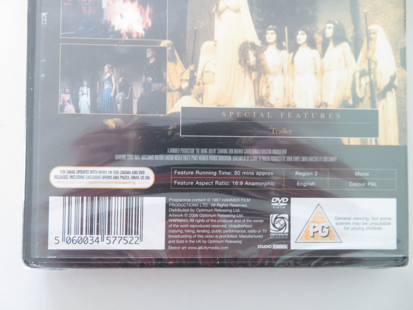 THE VIKING QUEEN (DVD) DON MURRAY CARITA 1967 REGION 2 - Rendezvous Cinema