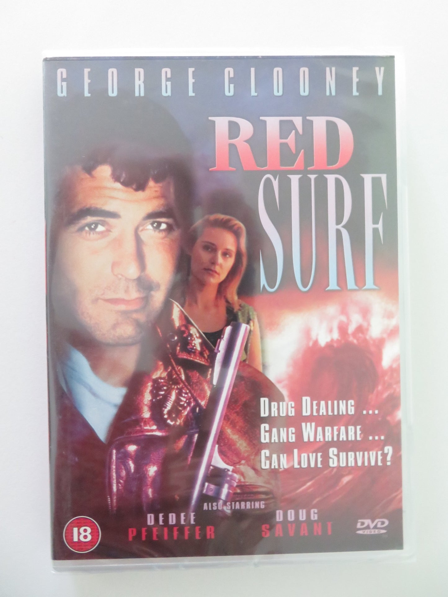 RED SURF (DVD) GEORGE CLOONEY DEDEE PFEIFFER 1989 REGION 2 - Rendezvous Cinema