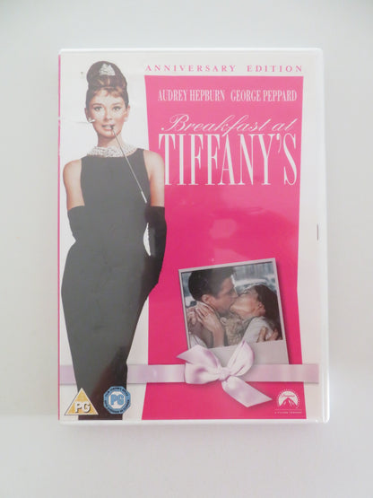 BREAKFAST AT TIFFANY'S - ANNIVERSARY EDITION (DVD) AUDREY HEPBURN 1961 REGION 2