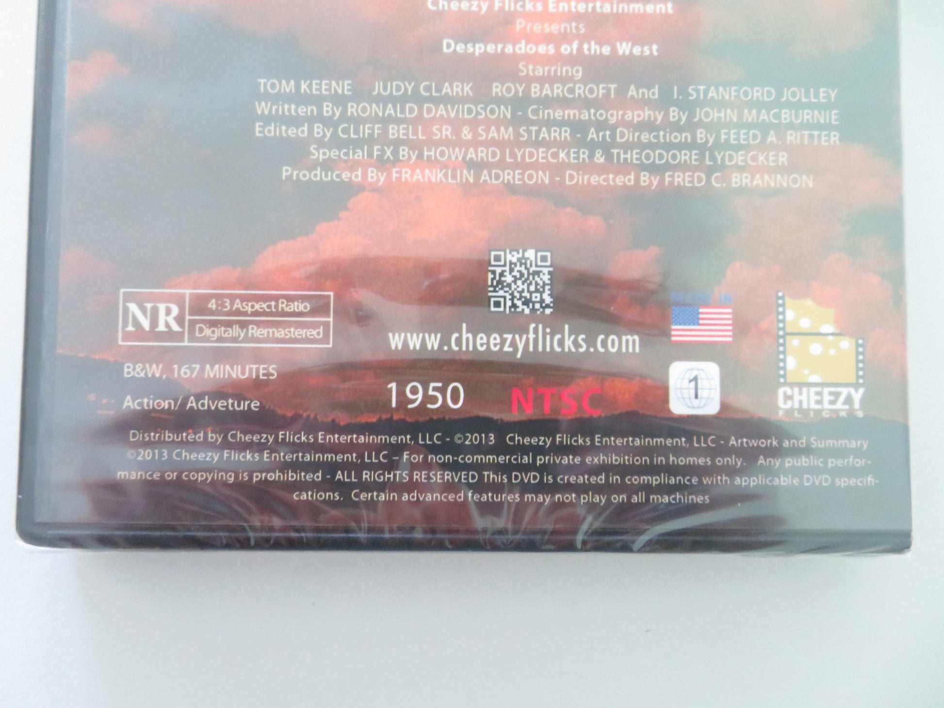 DESPERADOES OF THE WEST (DVD) TOM KEEN JUDY CLARK 1950 REGION 1 - Rendezvous Cinema