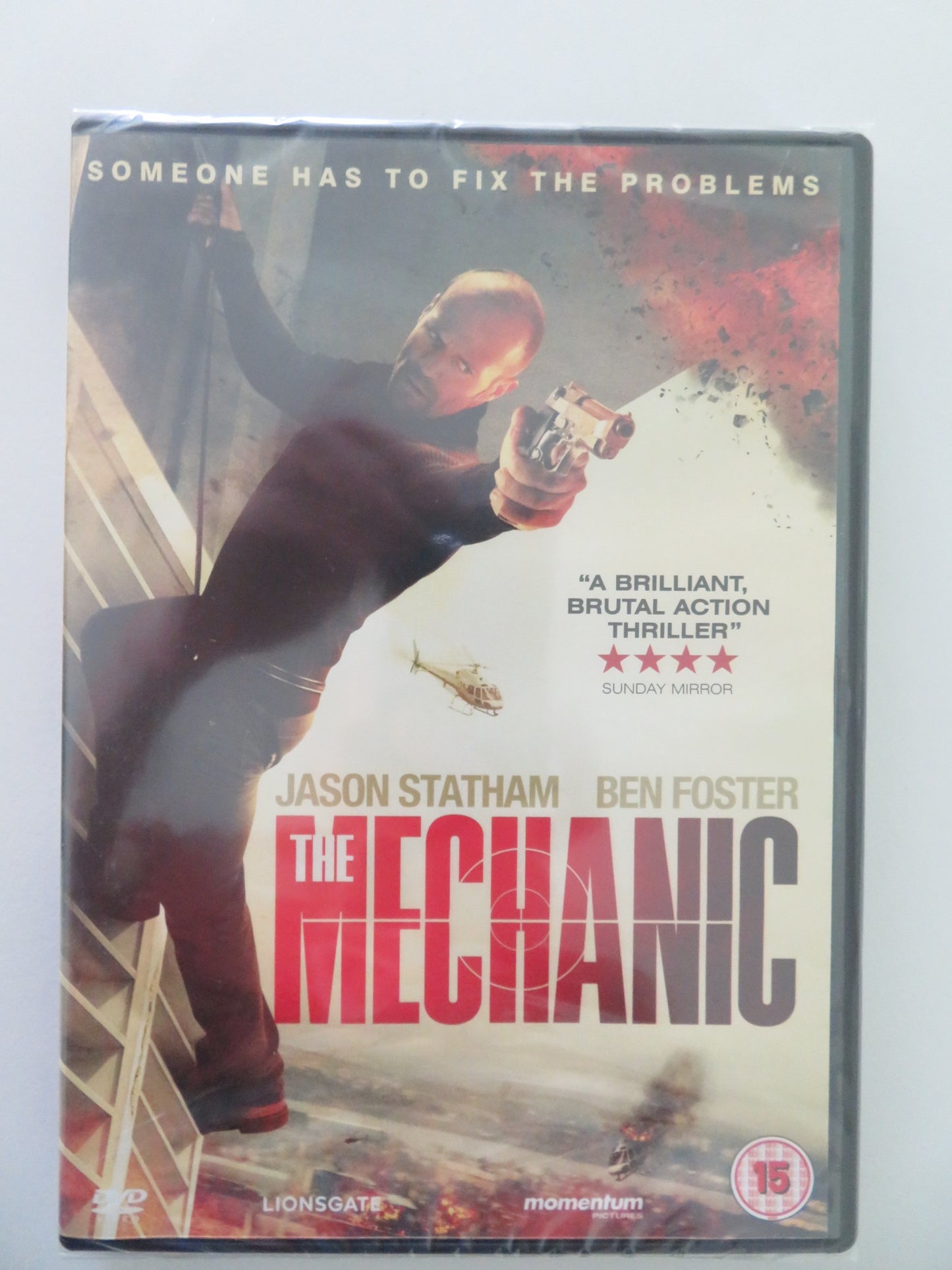 THE MECHANIC (DVD) JASON STATHAM BEN FOSTER 2011 REGION 2 - Rendezvous Cinema