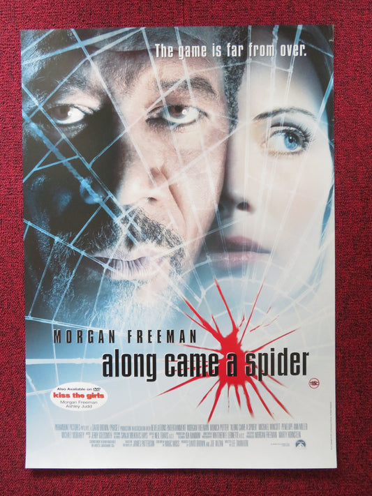 ALONG CAME A SPIDER DVD POSTER MORGAN FREEMAN MONICA POTTER 2001 - Rendezvous Cinema