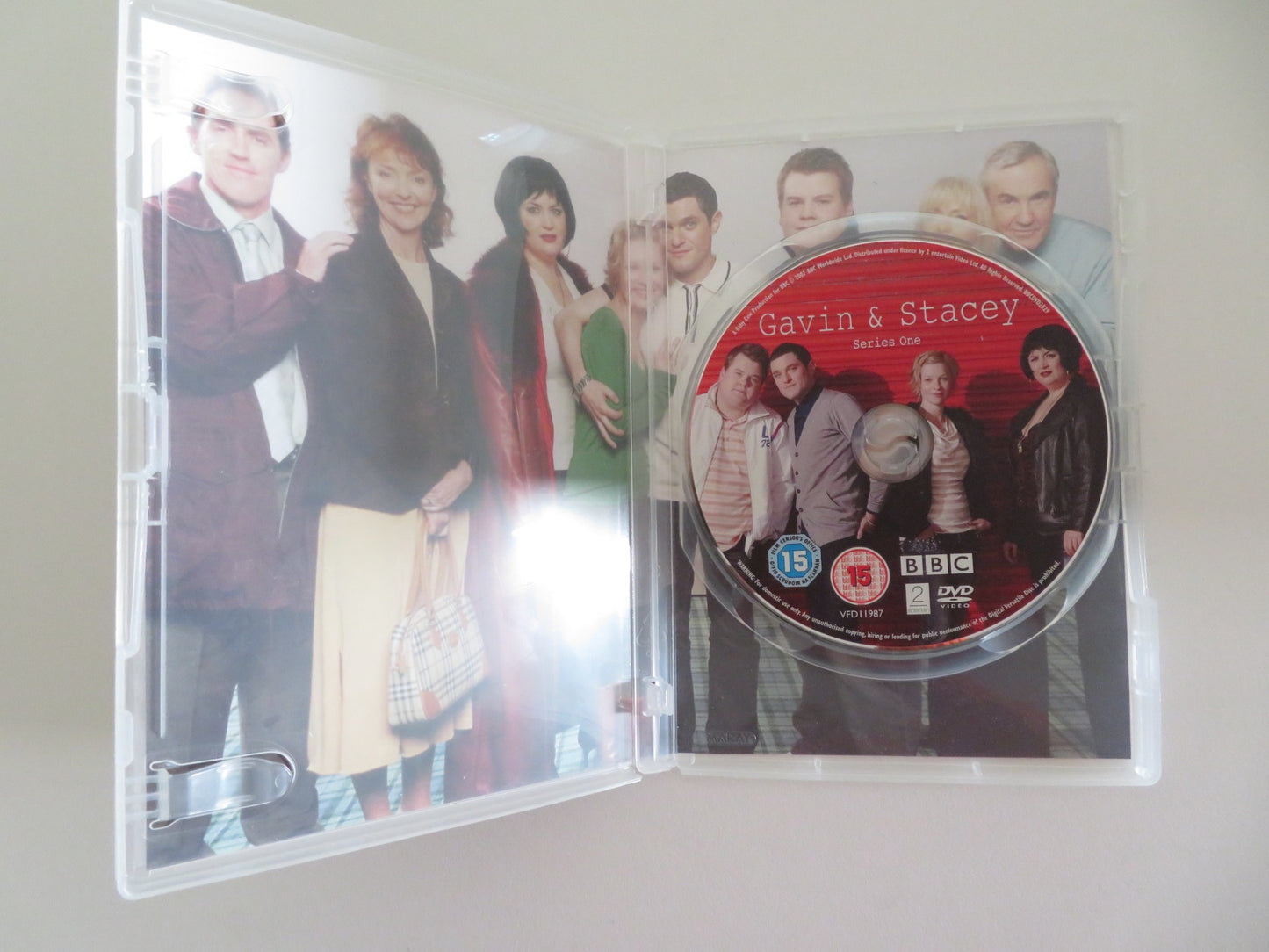 GAVIN AND STACEY - SERIES ONE (DVD) JAMES CORDEN RUTH JONES 2007 REGION 2, 4