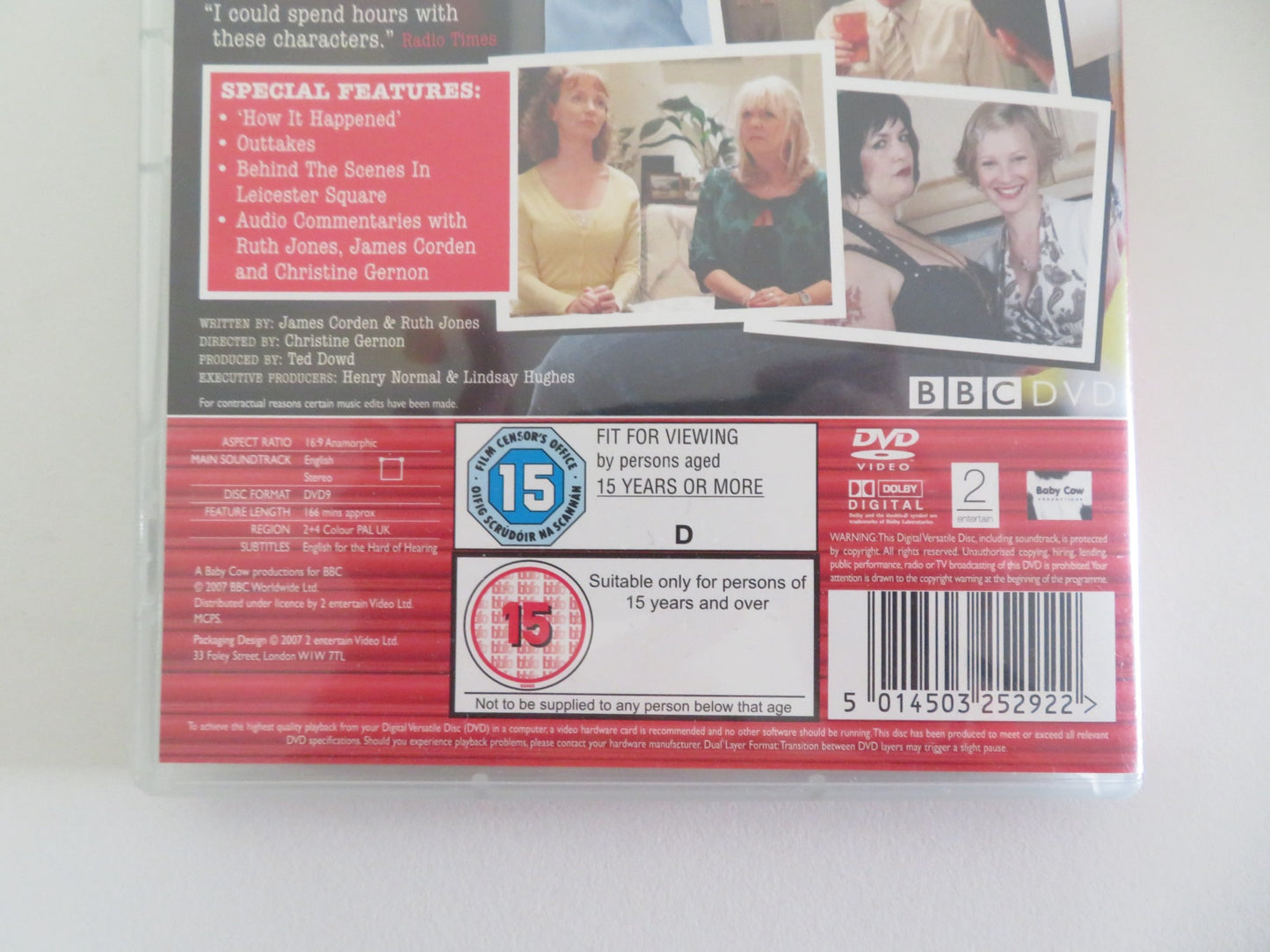 GAVIN AND STACEY - SERIES ONE (DVD) JAMES CORDEN RUTH JONES 2007 REGION 2, 4