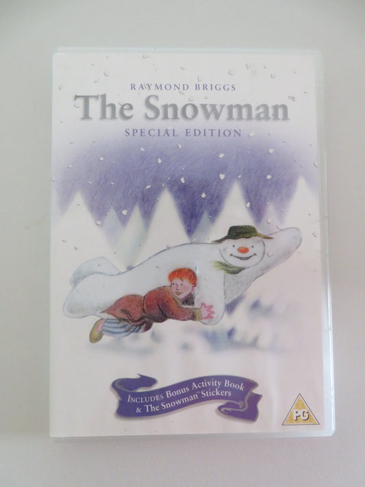 THE SNOWMAN - SPECIAL EDITION (DVD) DAVID BOWIE RAYMOND BRIGGS 1982 REGION 2, 4
