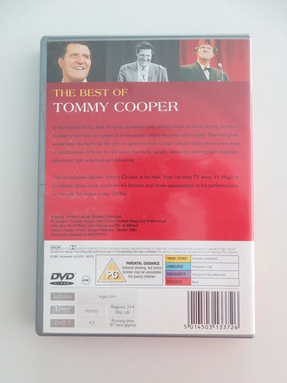 THE BEST OF TOMMY COOPER (DVD) MICHAEL PARKINSON 2004 REGION 2 + 4