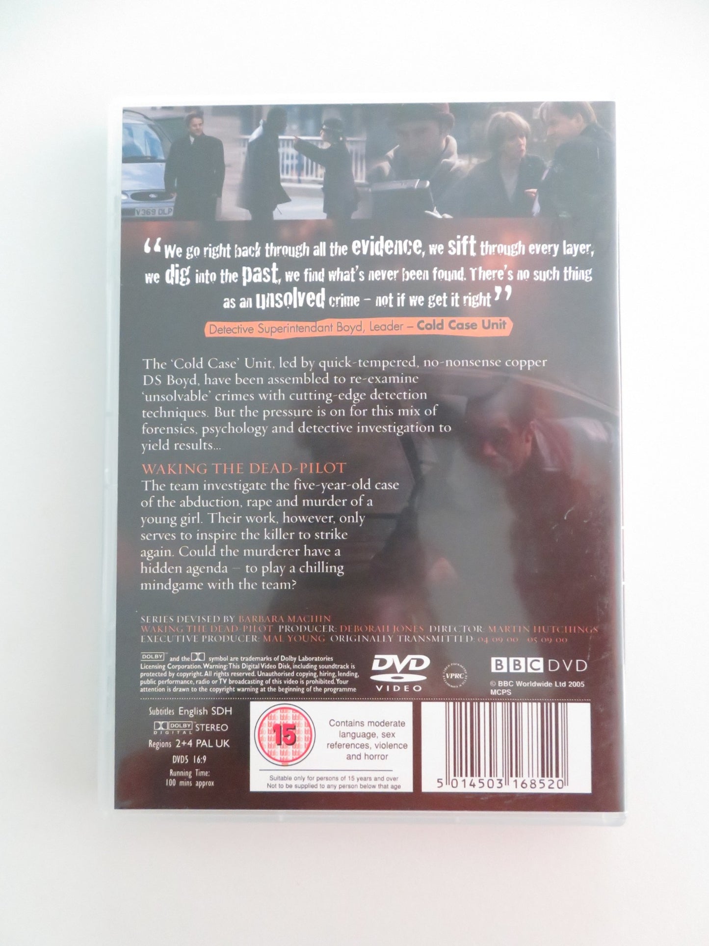 WAKING THE DEAD - PILOT (DVD) TREVOR EVE SUE JOHNSTON 2005 REGION 2 + 4