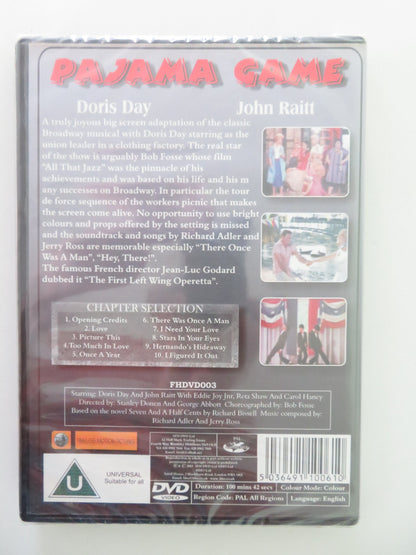PAJAMA GAME (DVD) JOHN RAITT DORIS DAY 1957 REGION 0 - Rendezvous Cinema
