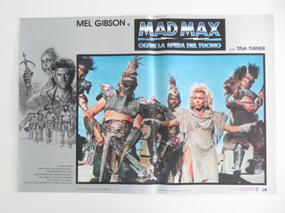 MAD MAX BEYOND THUNDERDOME - A ITALIAN FOTOBUSTA POSTER MEL GIBSON TURNER 1985 - Rendezvous Cinema