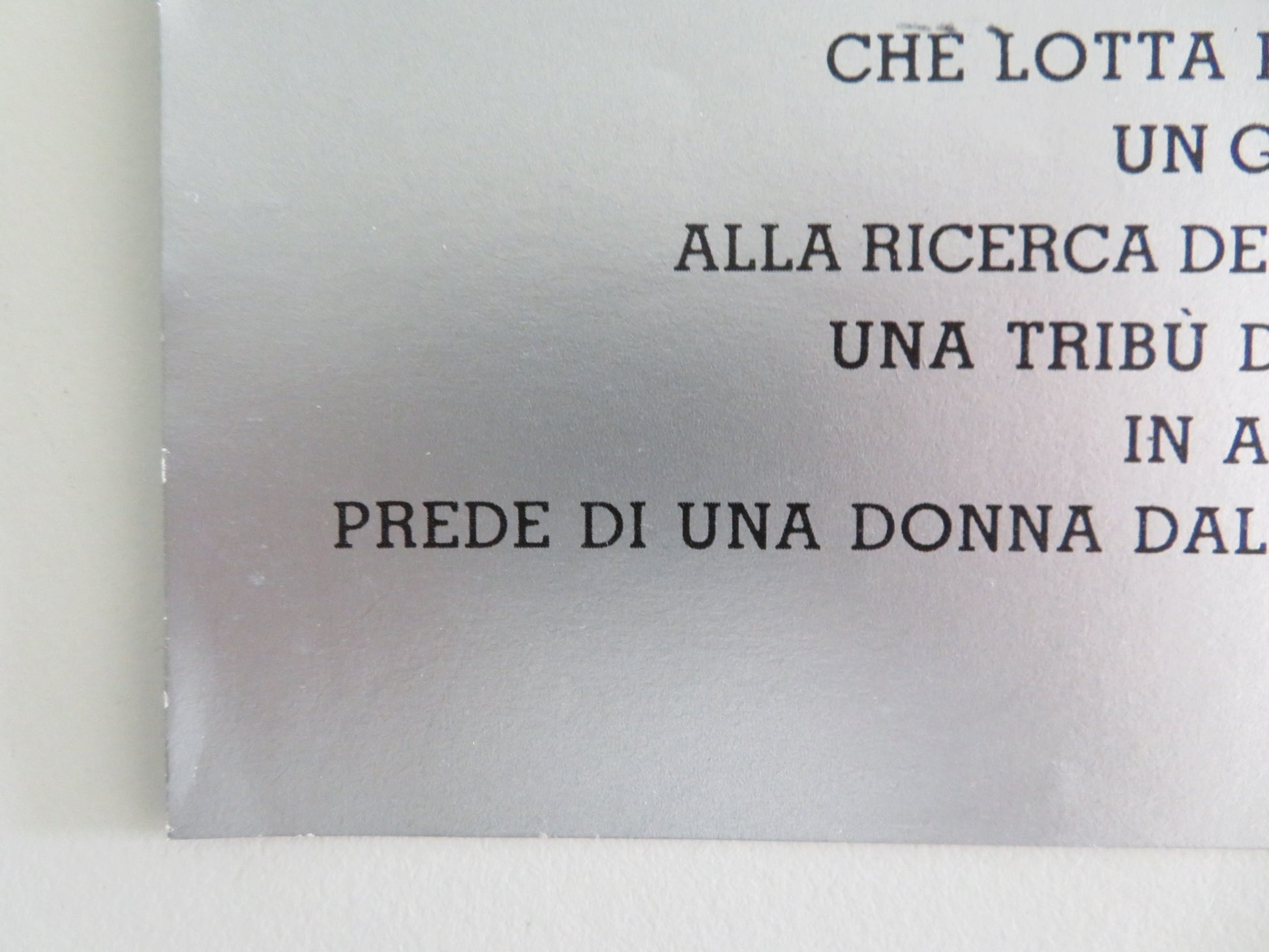 MAD MAX BEYOND THUNDERDOME - A ITALIAN FOTOBUSTA POSTER MEL GIBSON TURNER 1985 - Rendezvous Cinema