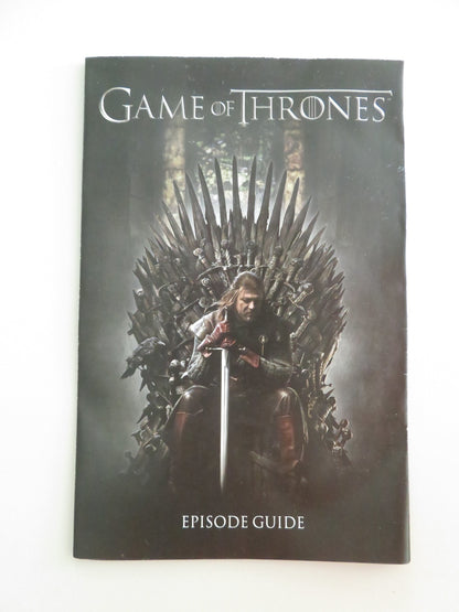 GAMES OF THRONES THE COMPLETE FIRST SEASON (DVD) KIT HARINGTON 2011 REGION 2