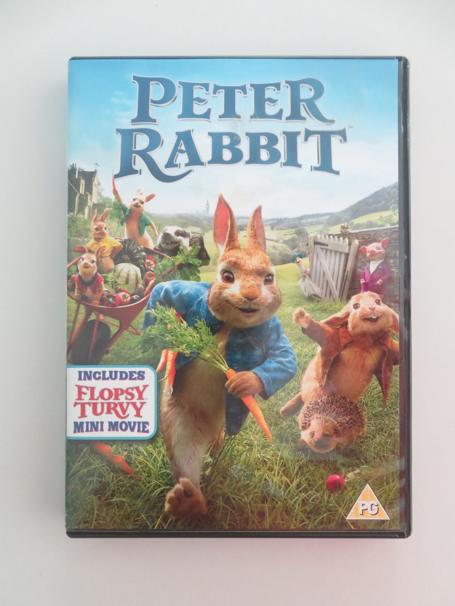 PETER RABBIT (DVD) JAMES CORDON DOMHNALL GLEESON 2018 REGION 2