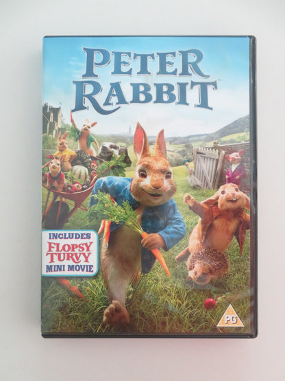PETER RABBIT (DVD) JAMES CORDON DOMHNALL GLEESON 2018 REGION 2
