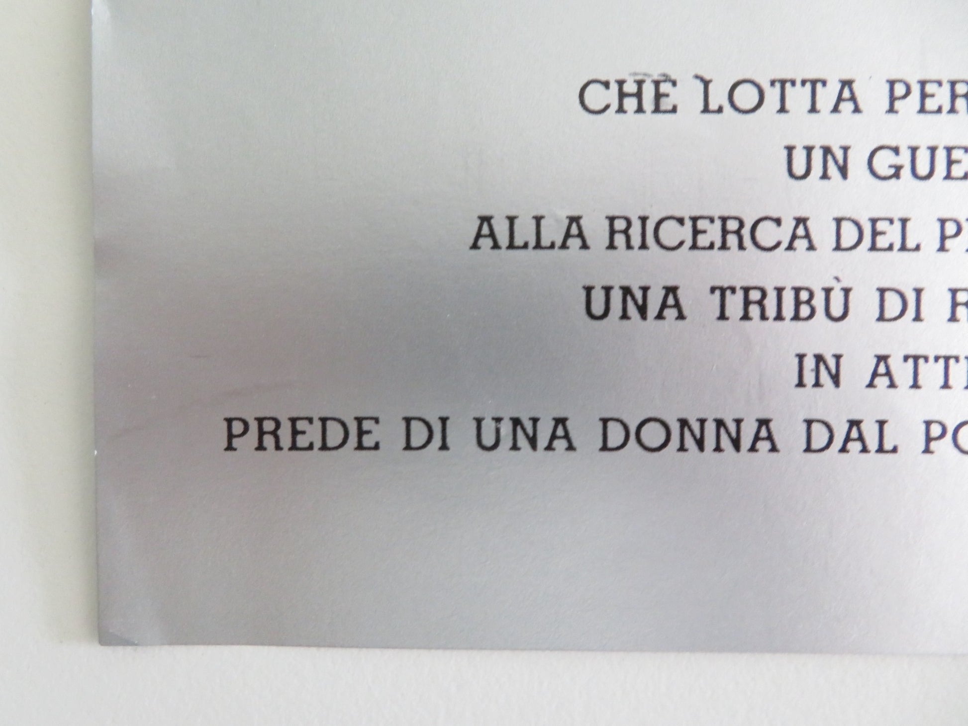 MAD MAX BEYOND THUNDERDOME - F ITALIAN FOTOBUSTA POSTER MEL GIBSON TURNER 1985 - Rendezvous Cinema