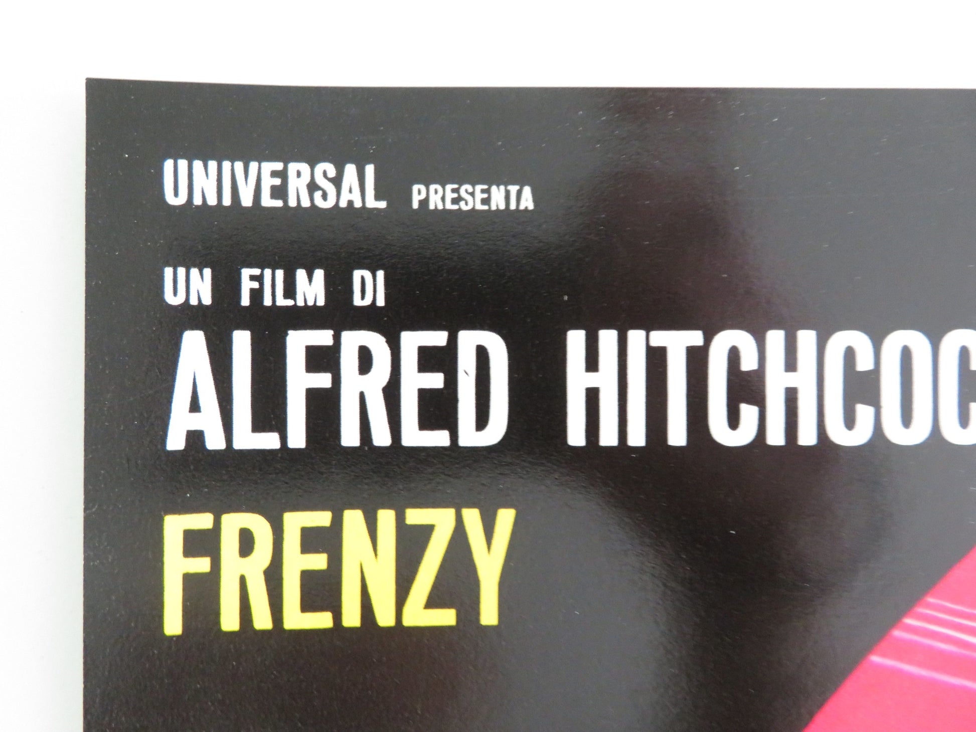 FRENZY - B ITALIAN FOTOBUSTA POSTER JON FINCH BARRY FOSTER 1972 - Rendezvous Cinema