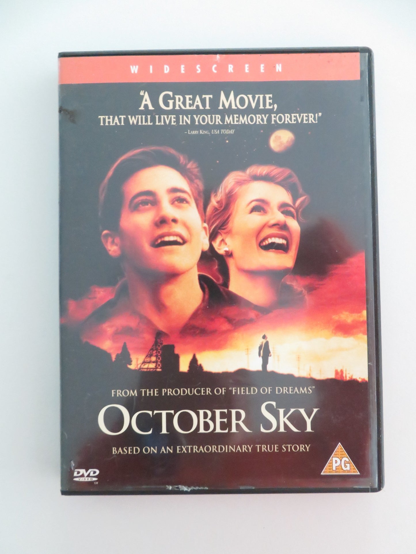 OCTOBER SKY (DVD) JAKE GYLLENHAAL CHRIS COOPER 1999 REGION 2