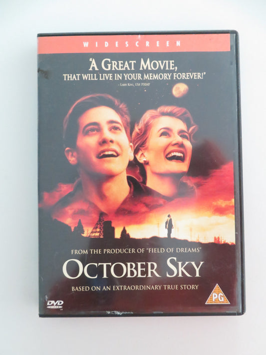OCTOBER SKY (DVD) JAKE GYLLENHAAL CHRIS COOPER 1999 REGION 2