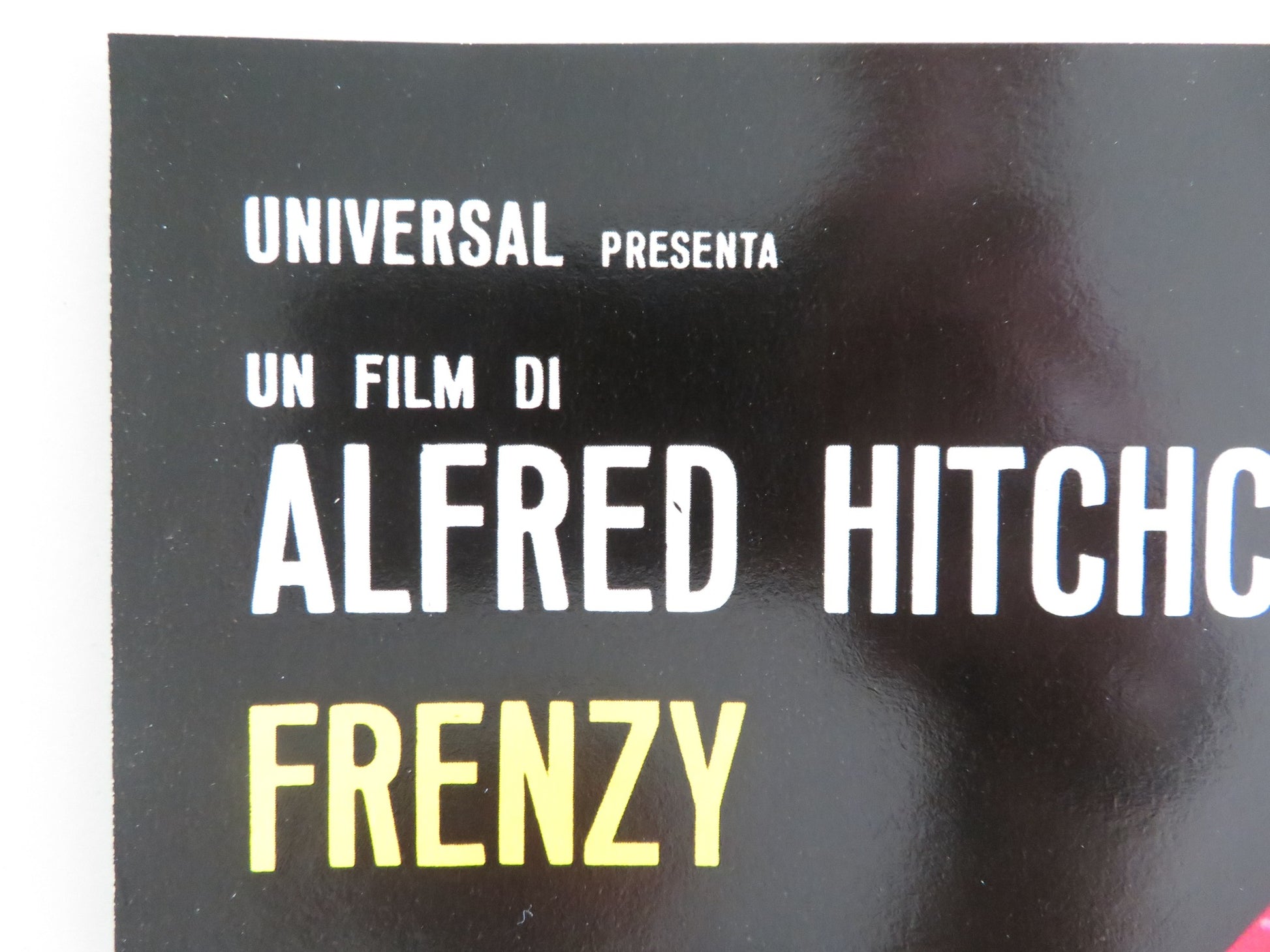 FRENZY - C ITALIAN FOTOBUSTA POSTER JON FINCH BARRY FOSTER 1972 - Rendezvous Cinema