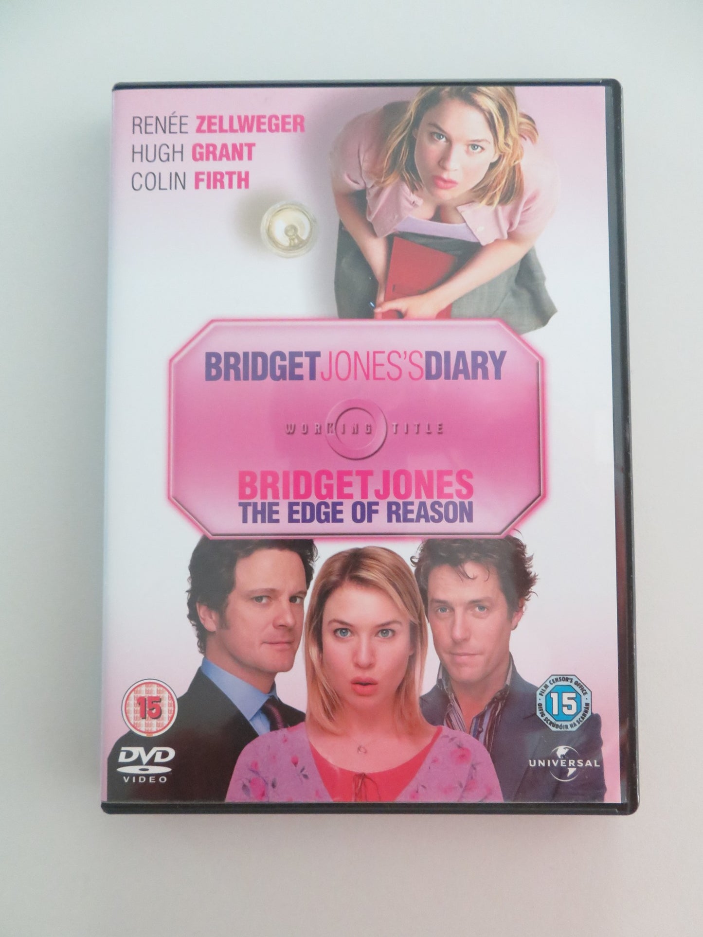 BRIDGET JONES'S DIARY AND THE EDGE OF REASON - 2 DISCS (DVD) 2001 REGION 2