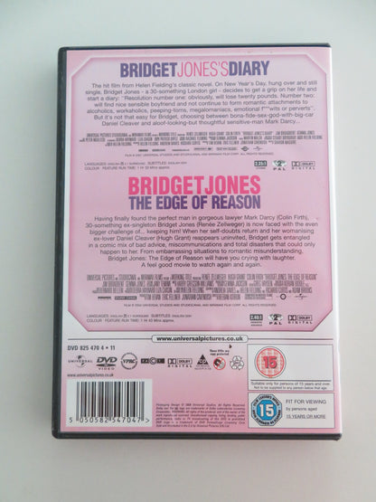 BRIDGET JONES'S DIARY AND THE EDGE OF REASON - 2 DISCS (DVD) 2001 REGION 2
