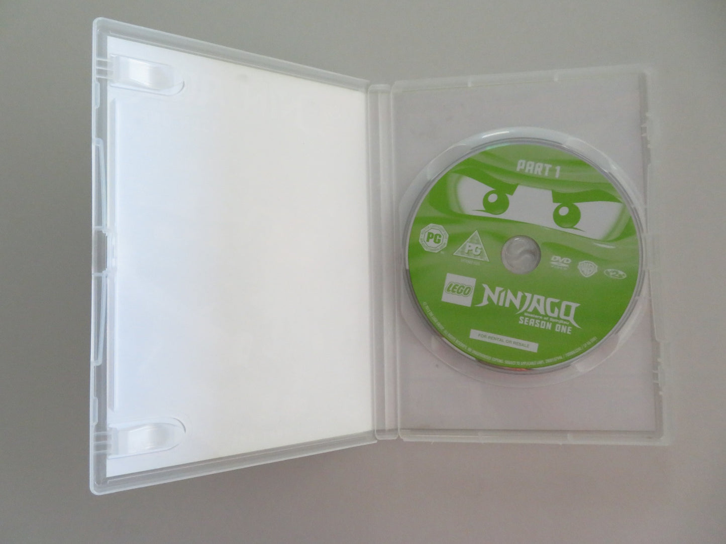 NINJAGO: MASTERS OF SPINJITZU - SEASON ONE, PART ONE (DVD) LEGO 2011 REGION 2