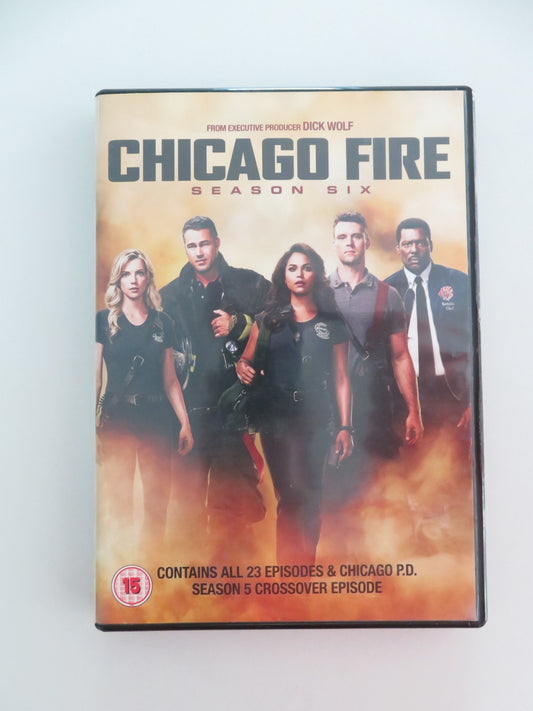 CHICAGO FIRE - SEASON SIX - 6 DISCS (DVD) TAYLOR KINNEY 2018 REGION 2, 4