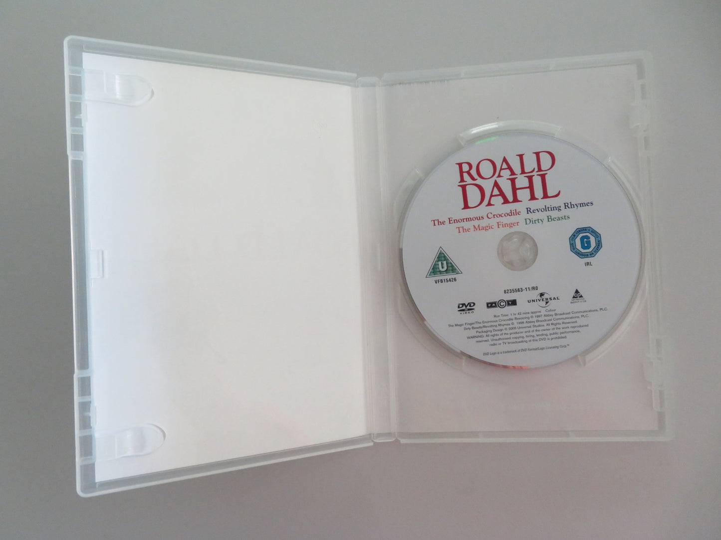 FOUR ENCHANTING STORIES BY ROALD DAHL (DVD) PRUNELLA SCALES 2005 REGION 2, 4