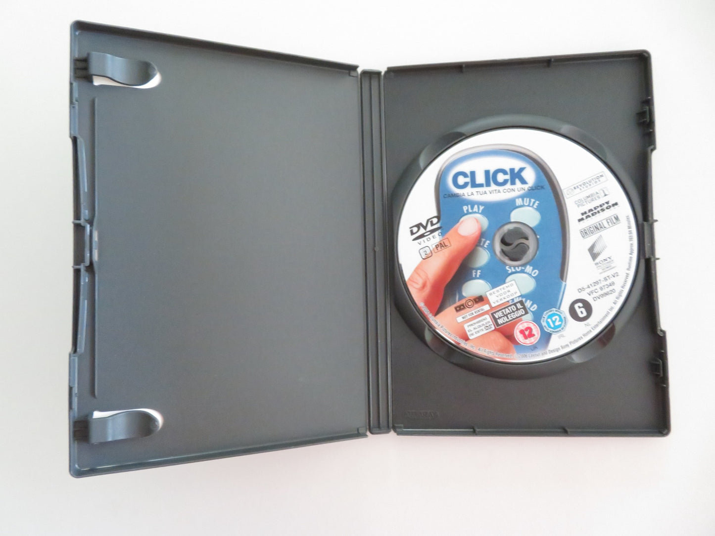 CLICK (DVD) ADAM SANDLER KATE BECKINSALE 2006 REGION 2