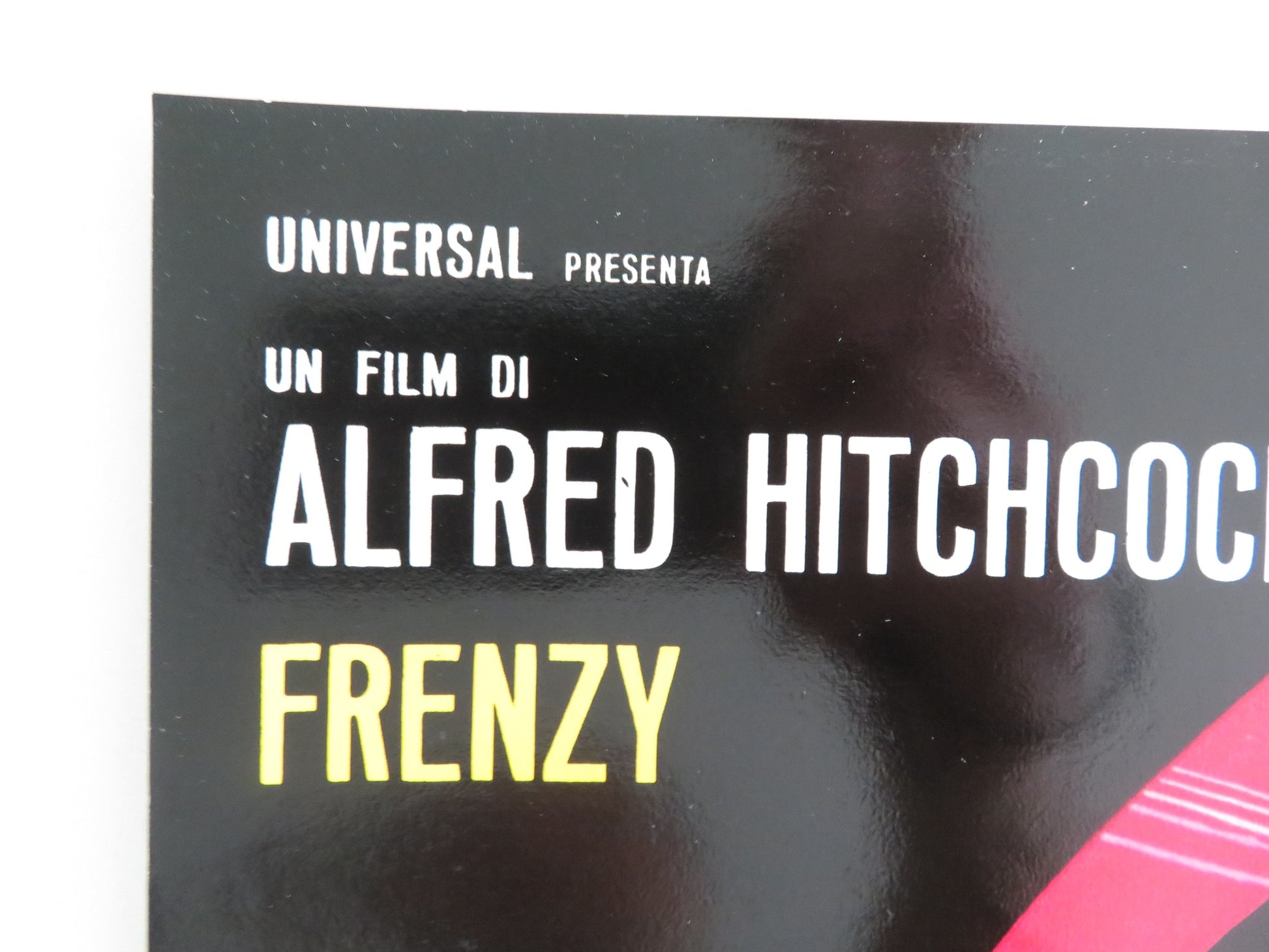 FRENZY - I ITALIAN FOTOBUSTA POSTER JON FINCH BARRY FOSTER 1972 - Rendezvous Cinema