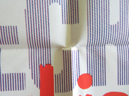 THE SECRET OF BLOOD ISLAND FOLDED US ONE SHEET POSTER JACK HEDLEY B.SHELLEY 1965