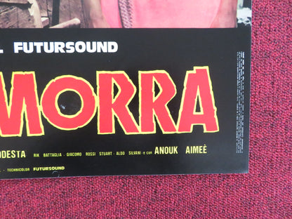 SODOM AND GOMORRAH - C ITALIAN FOTOBUSTA POSTER STEWART GRANGER PIER ANGELI 1962