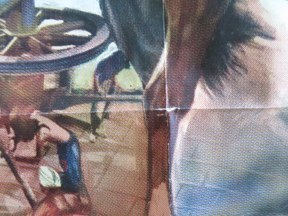 BRIGAND OF KANDAHAR FOLDED US ONE SHEET POSTER OLIVER REED RONALD LEWIS 1965