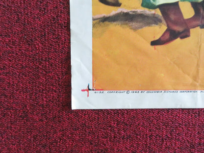 BRIGAND OF KANDAHAR FOLDED US ONE SHEET POSTER OLIVER REED RONALD LEWIS 1965