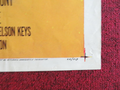 BRIGAND OF KANDAHAR FOLDED US ONE SHEET POSTER OLIVER REED RONALD LEWIS 1965