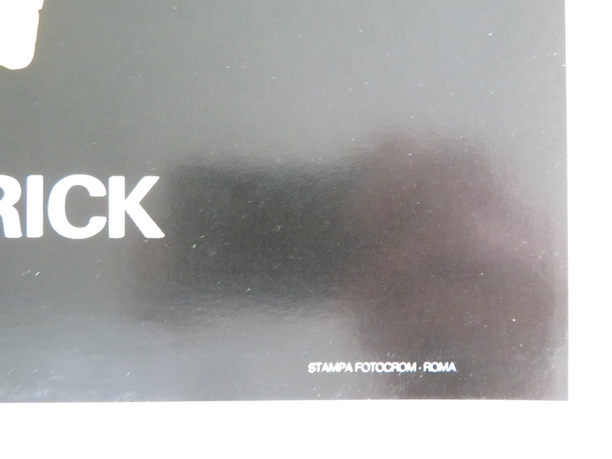 THE BLACK PANTHER- A ITALIAN FOTOBUSTA POSTER DONALD SUMPTER FARRINGTON 1980 - Rendezvous Cinema