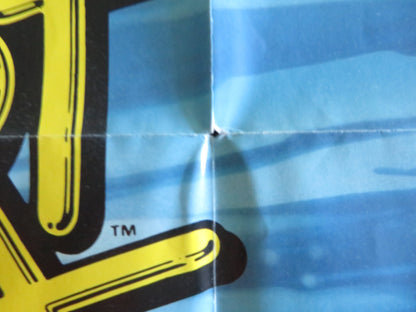 HOT RESORT FOLDED US ONE SHEET POSTER CANNON TOM PARSEKIAN MICHAEL BERZ 1985