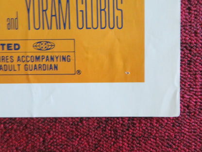 HOT RESORT FOLDED US ONE SHEET POSTER CANNON TOM PARSEKIAN MICHAEL BERZ 1985